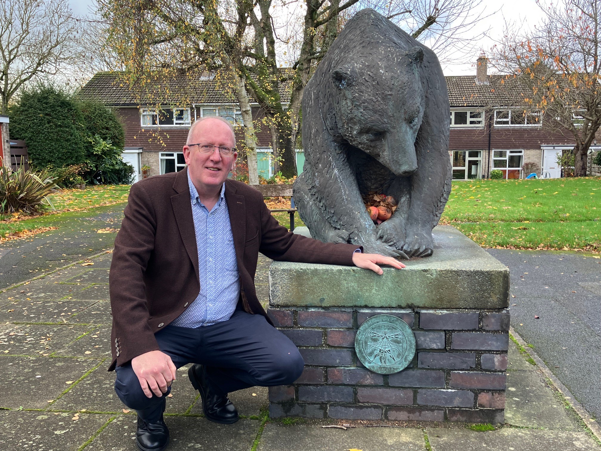 One year on and a stolen plaque is returned to a street in York