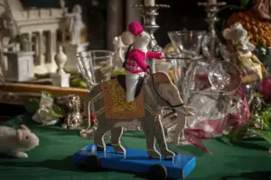 Mischievous mice take over historic York house for Christmas