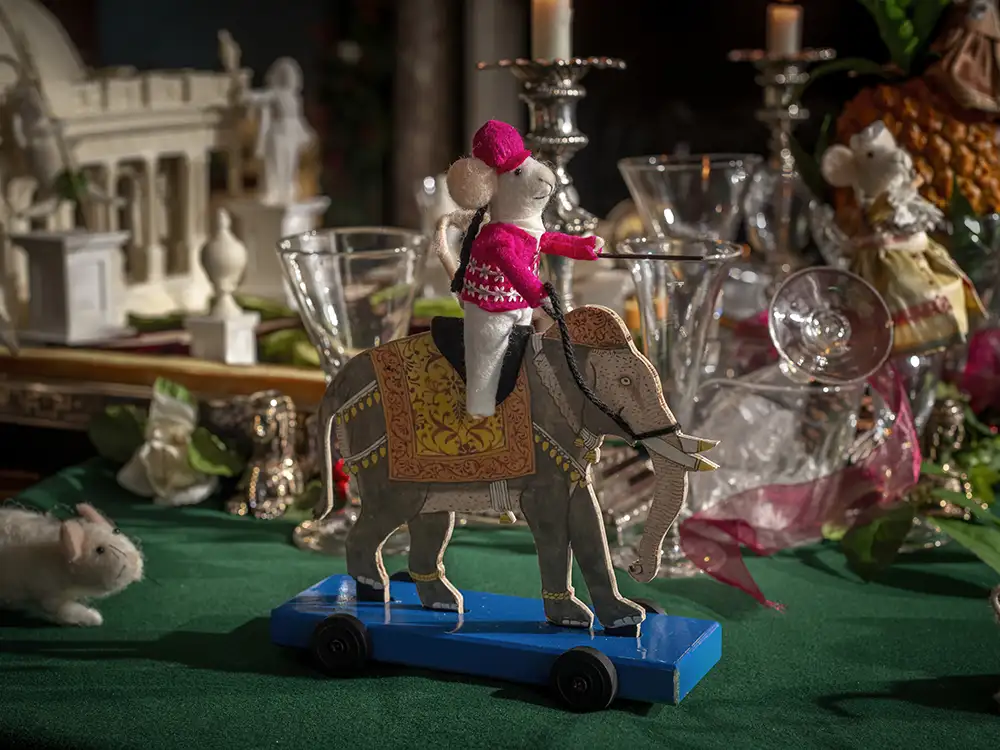 Mischievous mice take over historic York house for Christmas