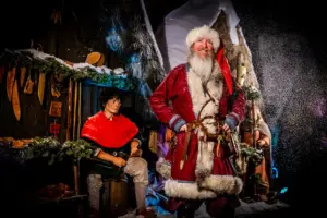 Watch: Travel back in time as snow-covered York attraction opens