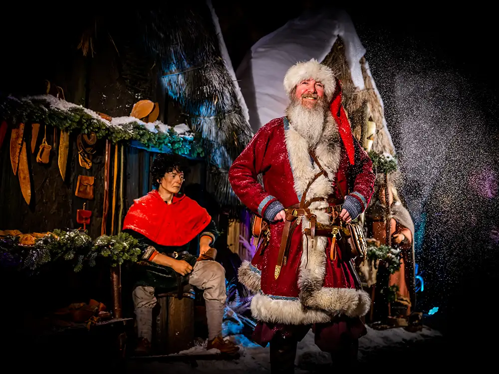 Watch: Travel back in time as snow-covered York attraction opens