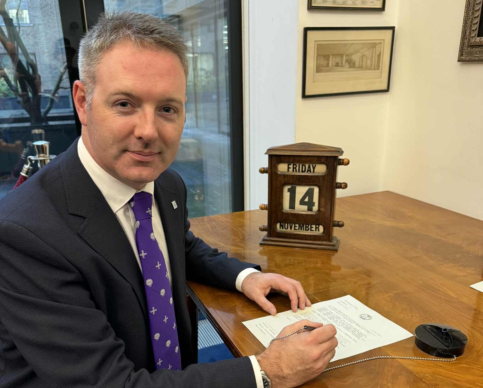 Hull Trains Head of Communications receives Freedom of the City of London 