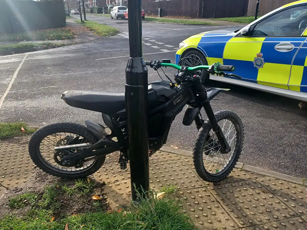Balaclava-wearing teenager on illegal e-bike arrested after York chase