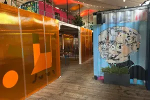 Film actor and artist unveils his first ever public artwork in York