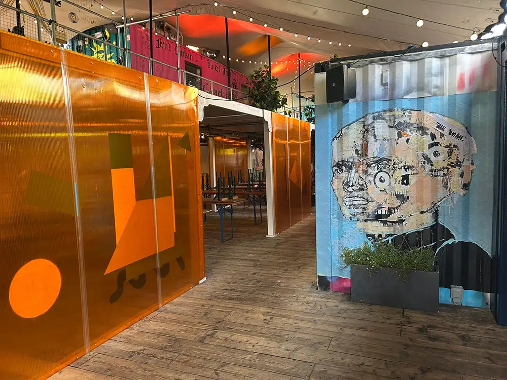 Film actor and artist unveils his first ever public artwork in York