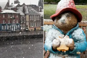 Watch: Snow falls in York as weather warnings updated for North Yorkshire