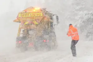 Amazing wintry pictures show the snowy conditions in North Yorkshire