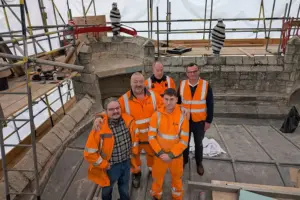 Scaffolding to come down from York bar as work nears completion
