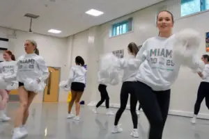 York cheerleaders to perform in front of 65K fans at American football game
