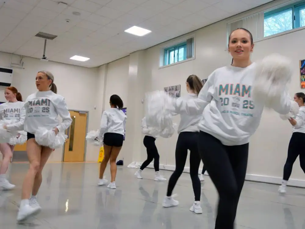 York cheerleaders to perform in front of 65K fans at American football game