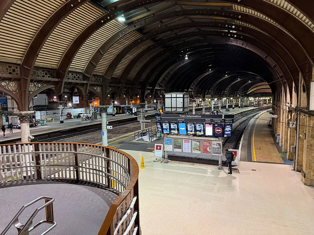 Train lines between York and Leeds blocked by emergency services incident