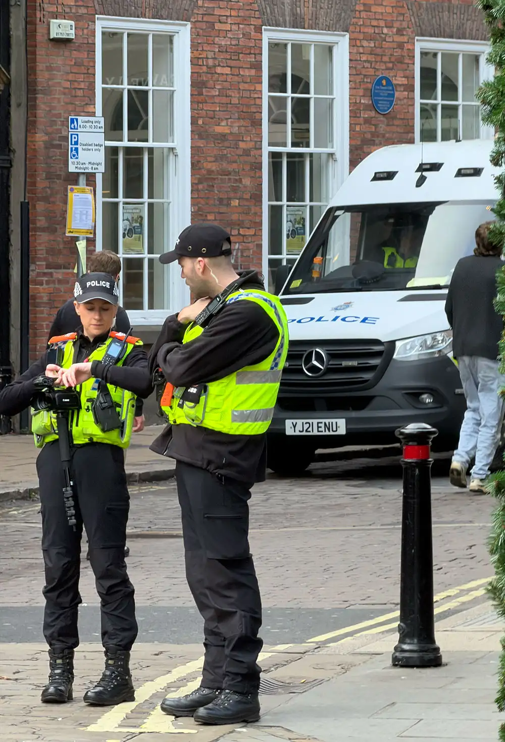 Trans rights rally in York outnumbers flagger protest as police watch ...