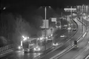 Updated: Crash causing traffic problems on A1M near York cleared