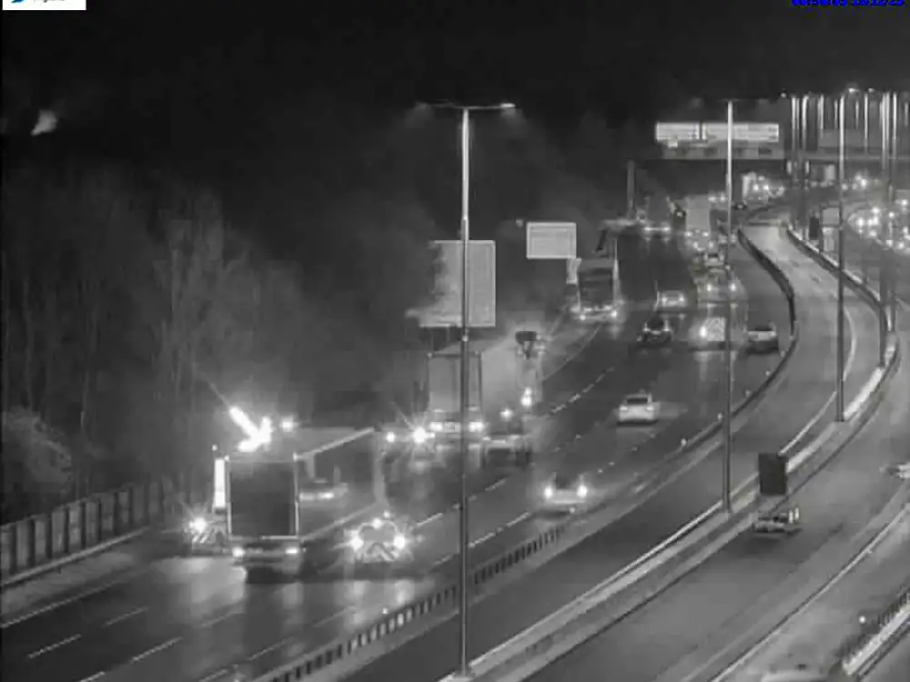 Updated: Crash causing traffic problems on A1M near York cleared
