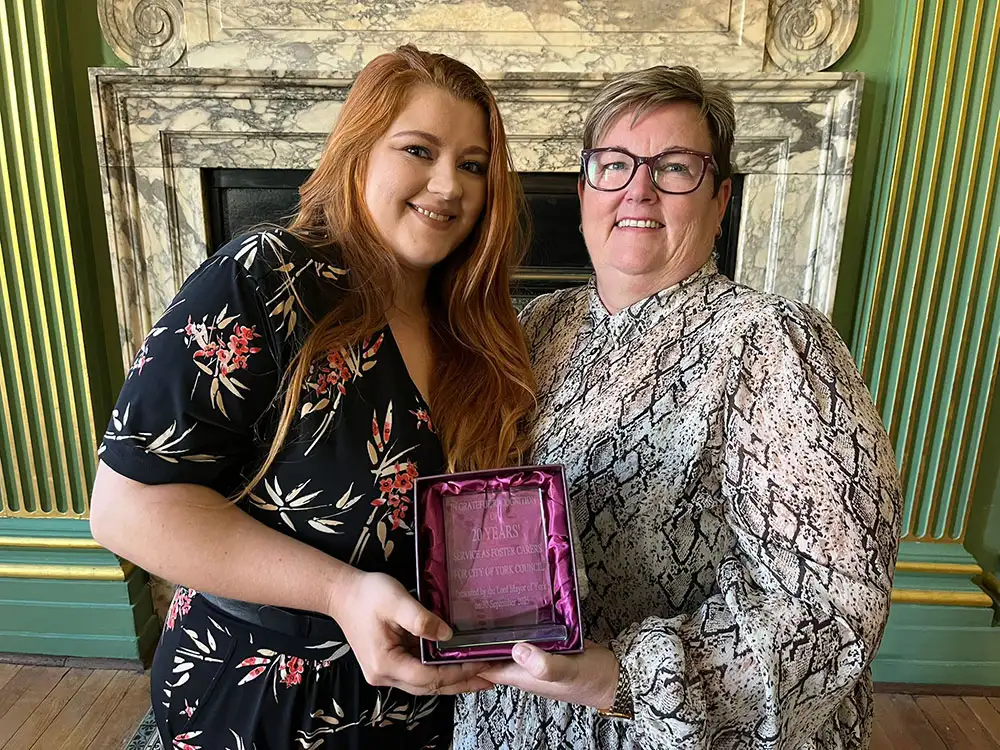 ‘She helped me to become a young woman’: York’s amazing foster carers honoured