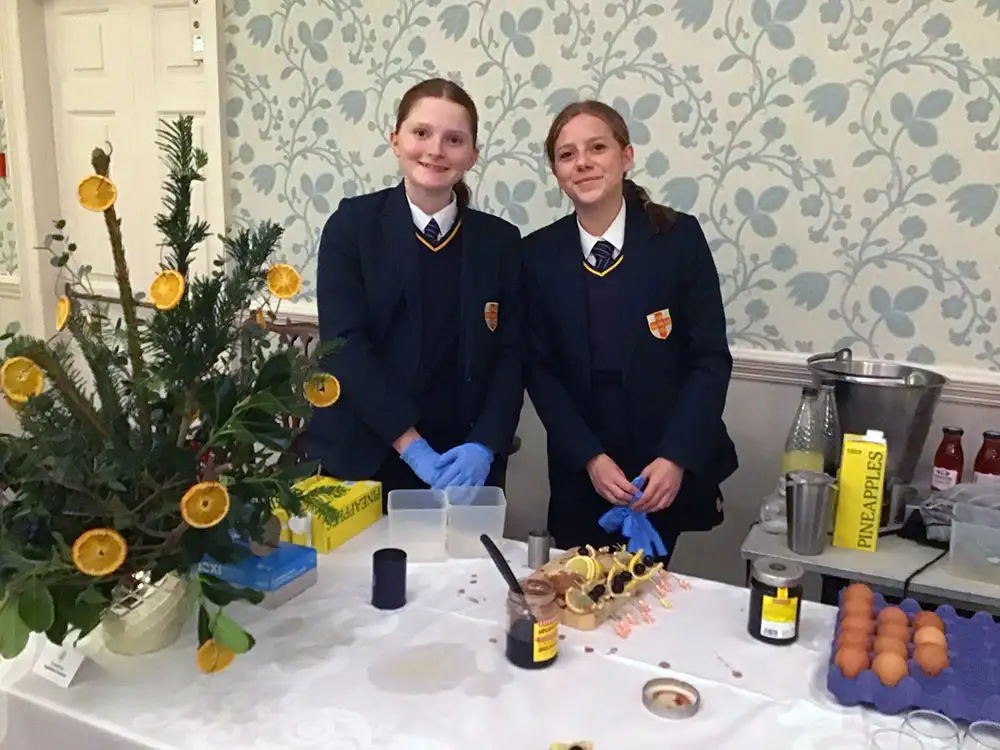 York school students host special event at top hotel