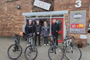‘It makes a huge difference’ – York Central donate bikes to vulnerable people in York