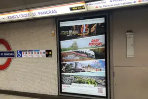 York is playing a starring role on the London Underground this month