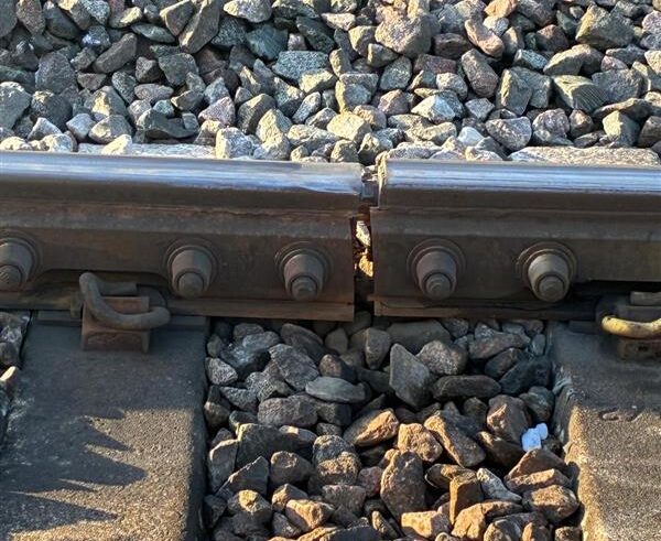 Updated: Broken rail on the East Coast Main Line fixed