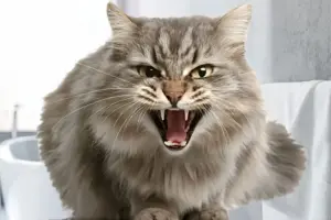 ‘Feral cat’ invades Selby bathroom