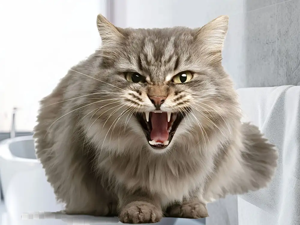 ‘Feral cat’ invades Selby bathroom