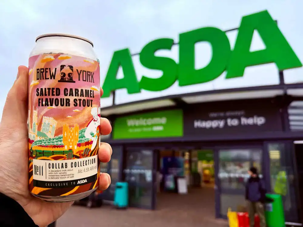 Brew York teams up with Asda to create ‘decadent indulgent’ beer
