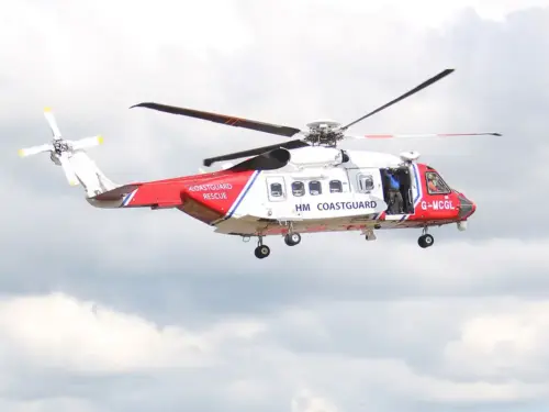 Coastguard lead rescue after cliff fall in Filey