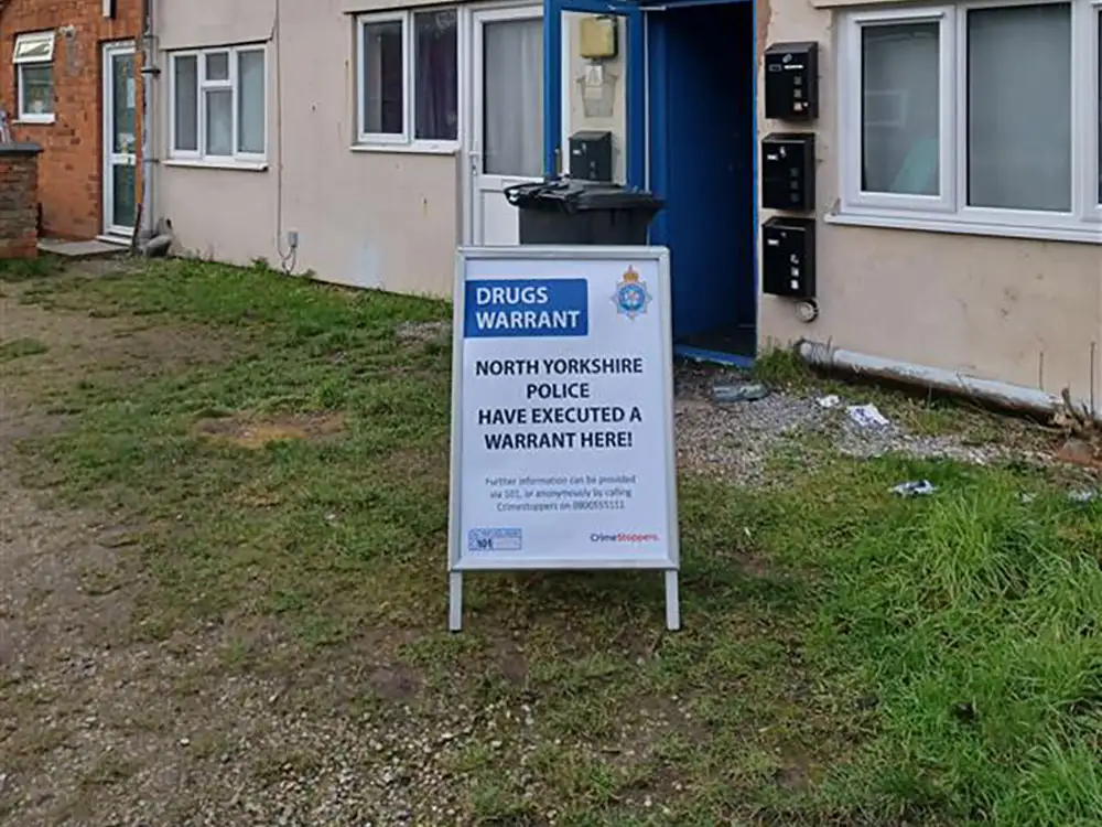 Man arrested and drugs seized during raid in Selby