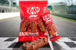 York geniuses create a KitKat Formula 1 car as part of global tie-up with the sport