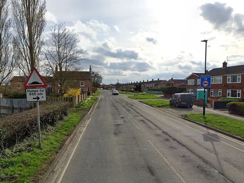Woman flags down car after being followed by man along York road