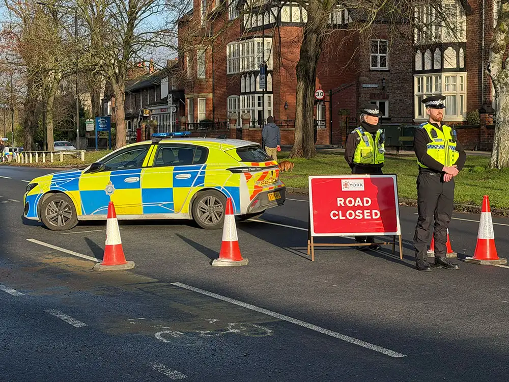 Updated: York road reopens after crash