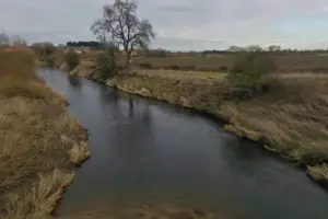 Rescue operation launched after car drives into floodwater