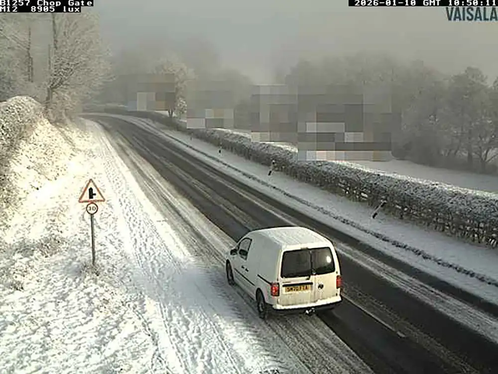 Police ‘do not travel’ plea due to treacherous road conditions in Ryedale and the coast