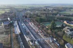 Weeks of rail disruption end as York track update is completed
