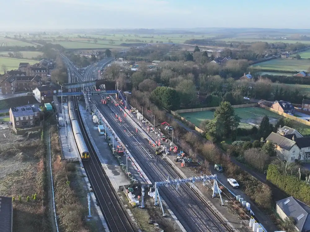 Weeks of rail disruption end as York track update is completed