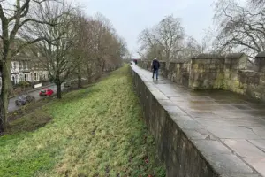 York council says ‘sorry’ after people fall on icy City Walls during freeze