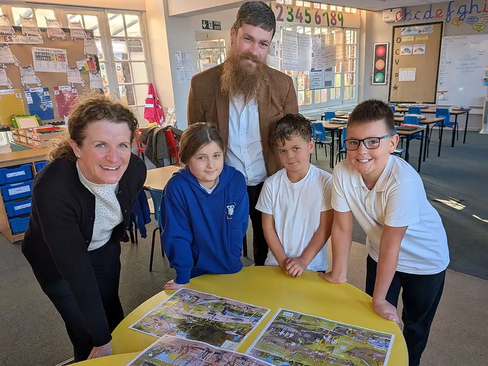 Exciting plans unveiled for York park – with help from children who use it
