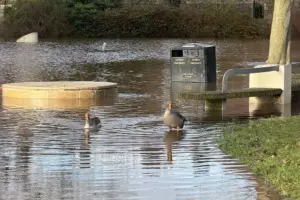 Three flood warnings in place after A64 reopens following flood closure