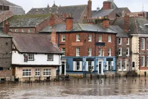 Flood warnings issued as bus service diverted by rising waters