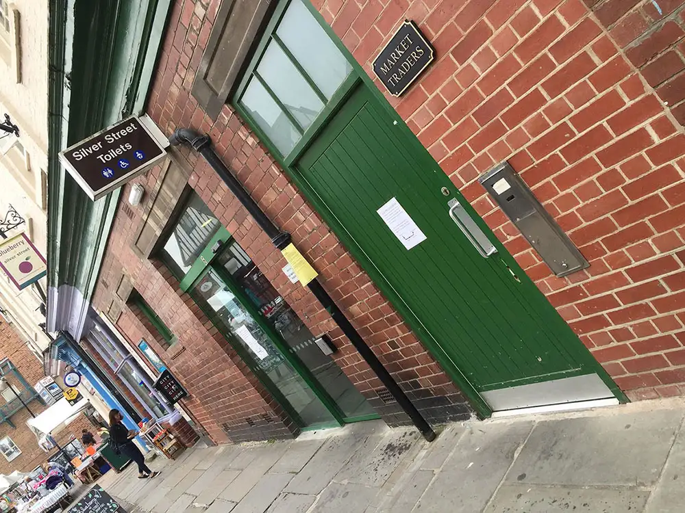 Three people become trapped in York public toilets