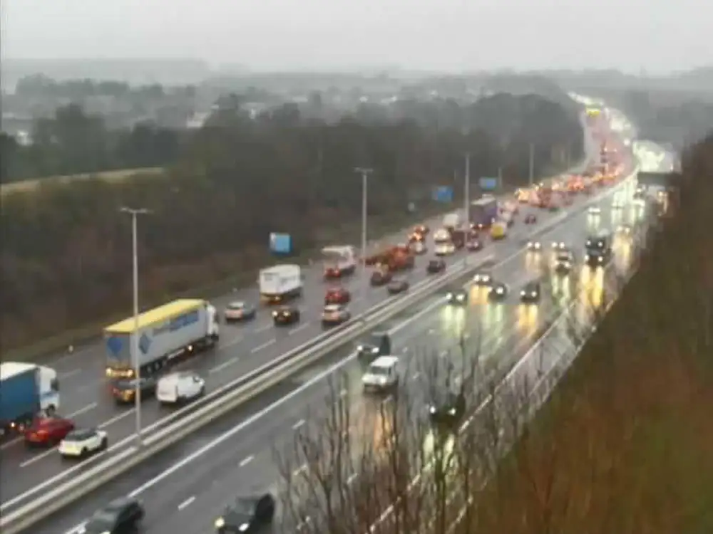 Update: A1M back to normal after crash