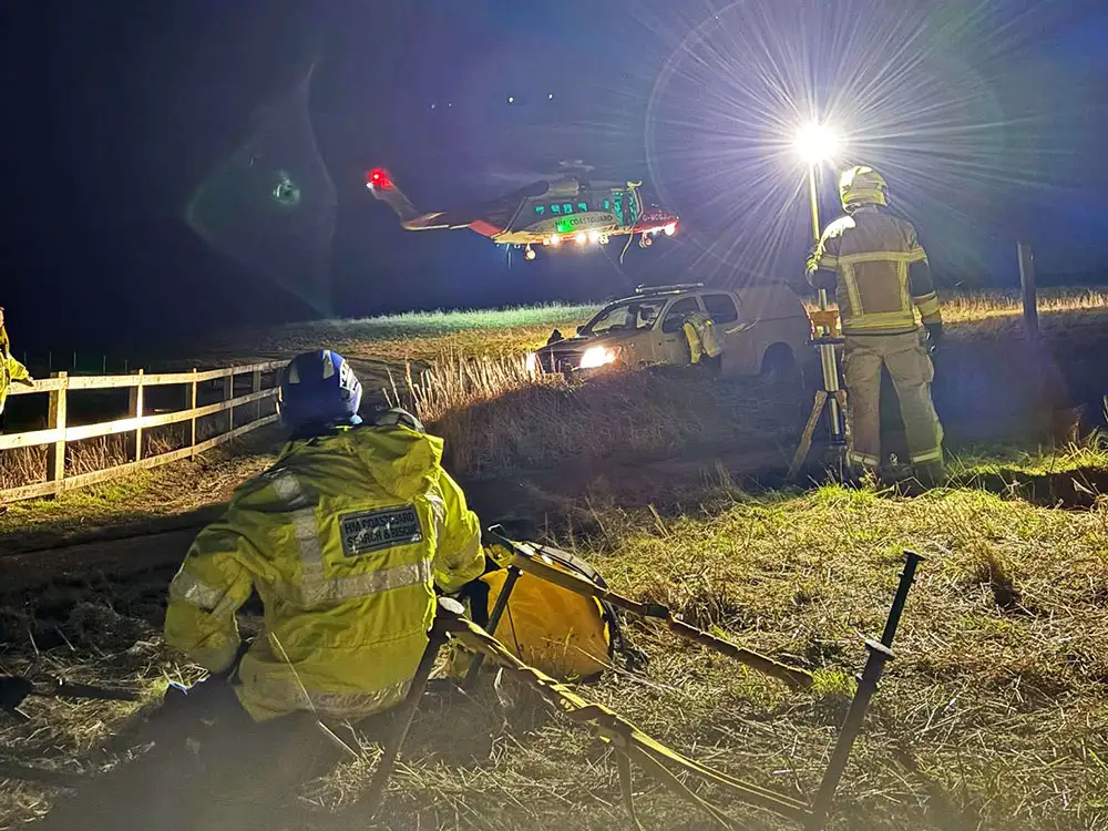 Search and rescue helicopter brought in after man falls at Bempton Cliffs