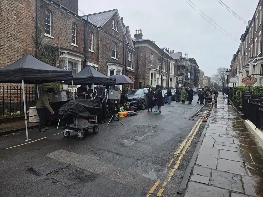 Filming begins in York on new thriller which features stars from Barbie and Star Wars