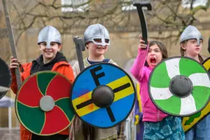 Pictures: Fun, fighting, fire and flags as the Vikings battle for York