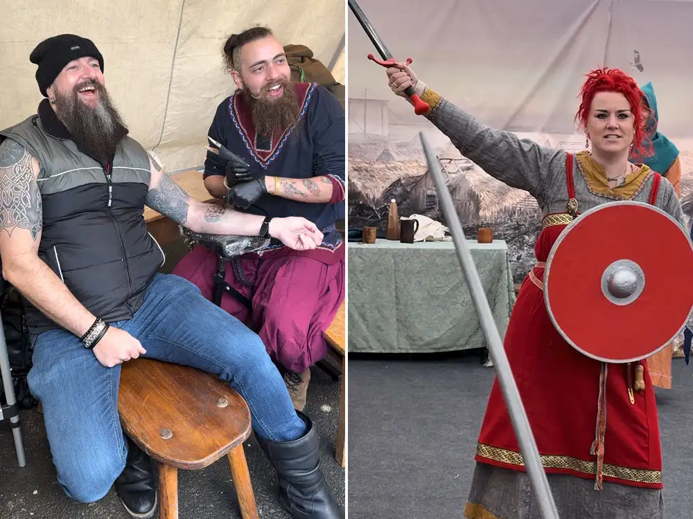 Watch: Get a tattoo, mint your own coin, go berserk with a sword – Jorvik’s back!