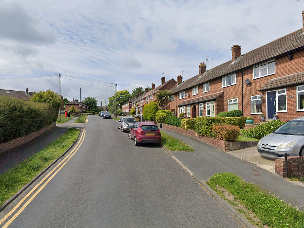 Masked man smashes window in Knaresborough