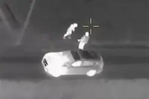 Watch: Thieves who stole £85K motorhome chased down by North Yorkshire Police
