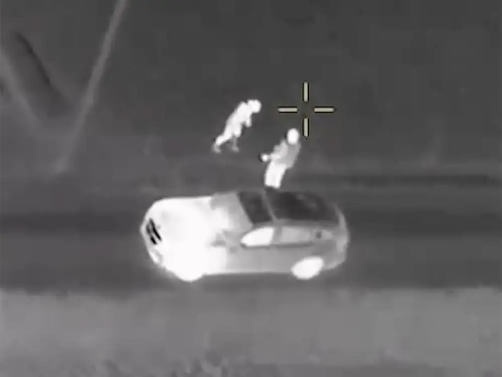Watch: Thieves who stole £85K motorhome chased down by North Yorkshire Police
