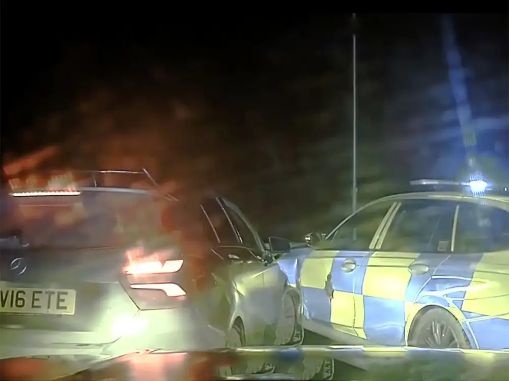 Watch: Drunk driver hits speeds of 100mph during police chase in North Yorkshire
