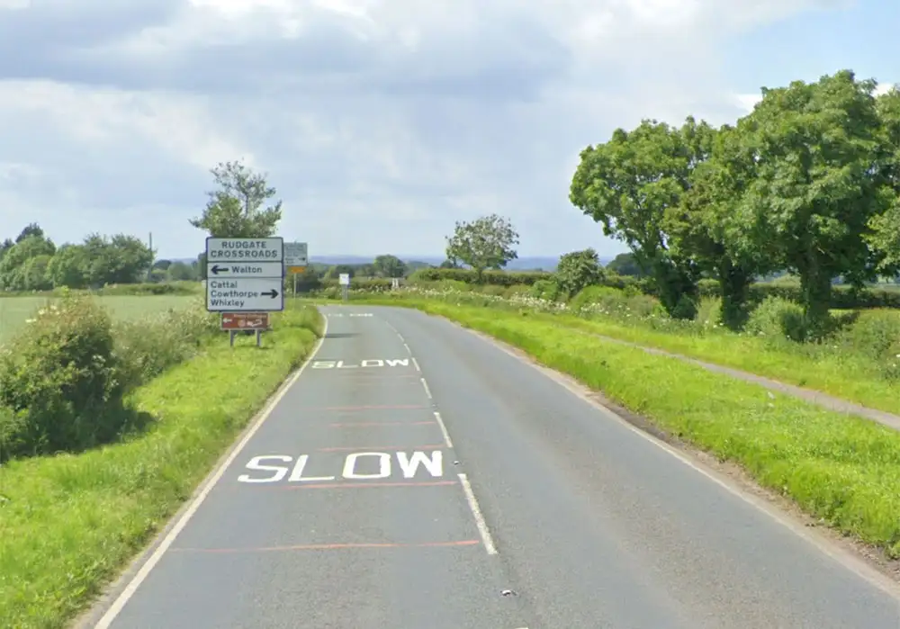 Road closed after crash near York – Emergency services on scene